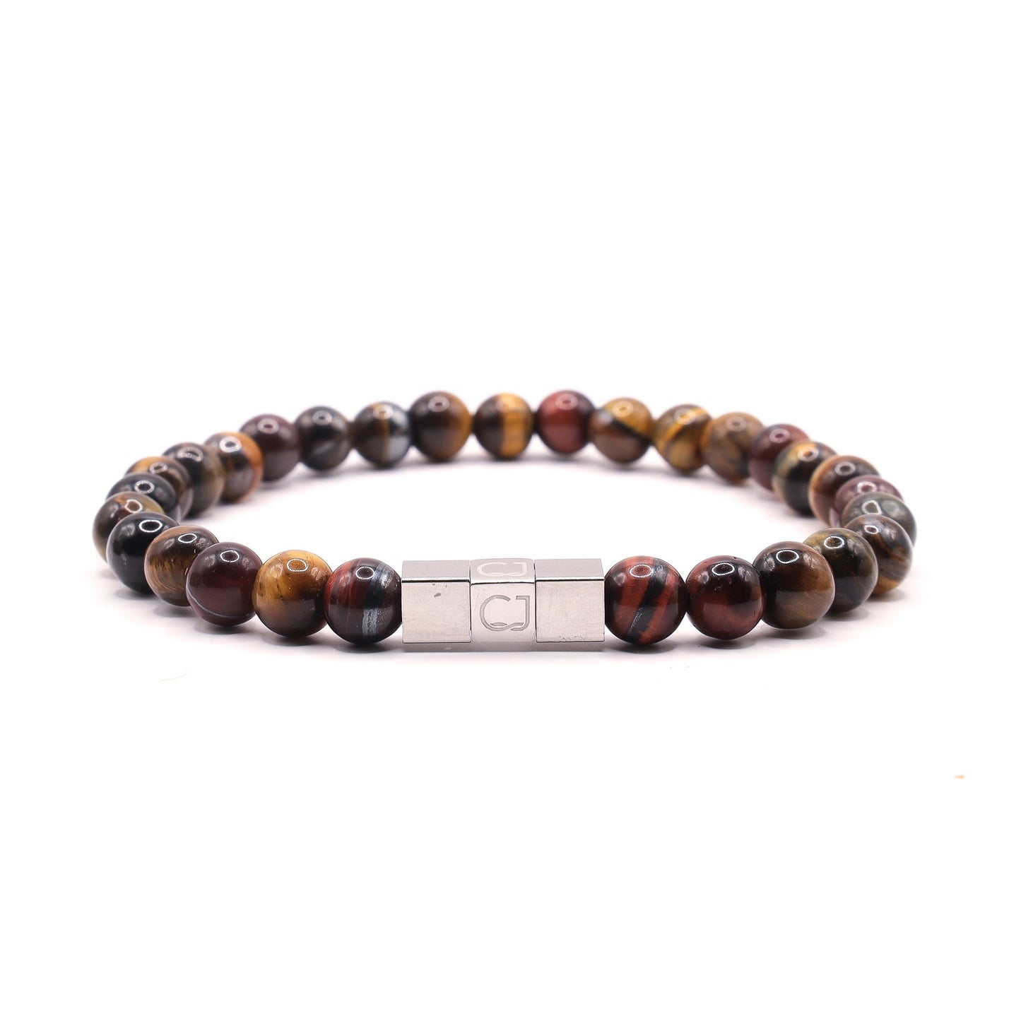 Tijgeroog mix armband