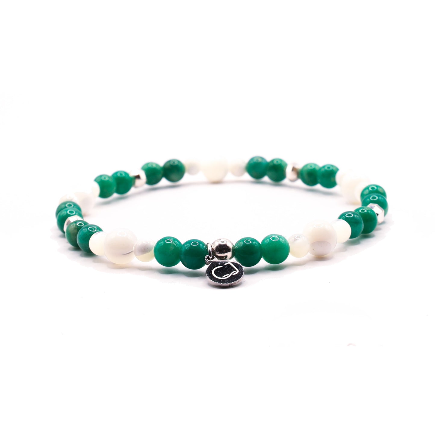 Parel & Amazoniet armband