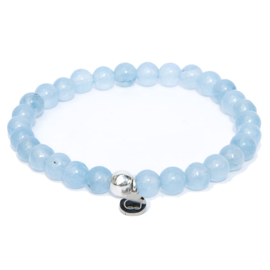 Cornelia Jay Gems (CJ) armband, model ''antarctica'', van chalcedoon, in collectie vrouw