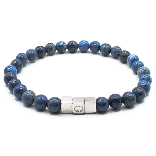 Cornelia Jay Gems (CJ) armband, model ''belize'', van dumortieriet, in de collectie man