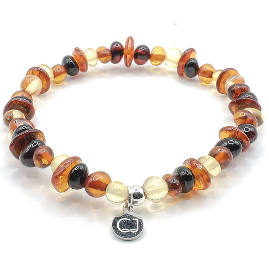 Cornelia Jay Gems (CJ) armband, model ''estonia'', van Barnsteen, in de collectie vrouw.