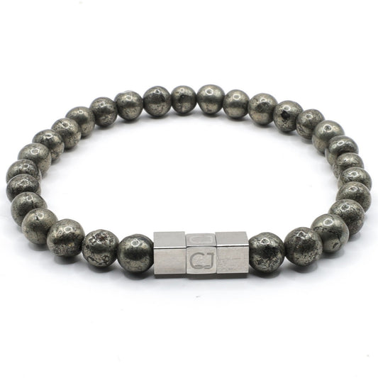 Cornelia Jay Gems (CJ) armband, model ''peru'', van pyriet, in collectie man