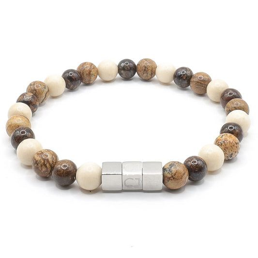 Cornelia Jay Gems (CJ) armband, model ''sahara'', in de collectie man.