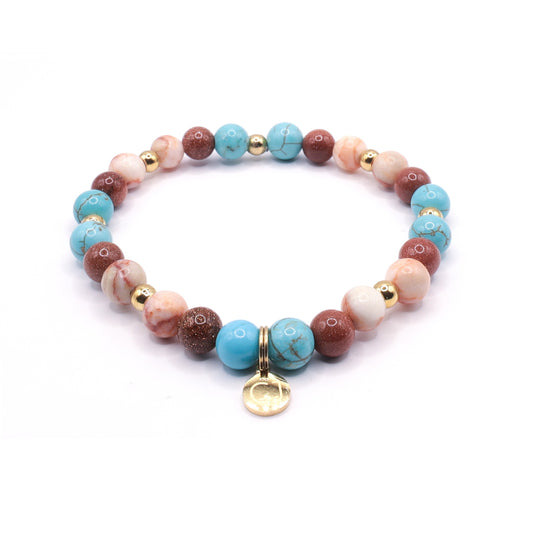 Turqueniet zand armband kids