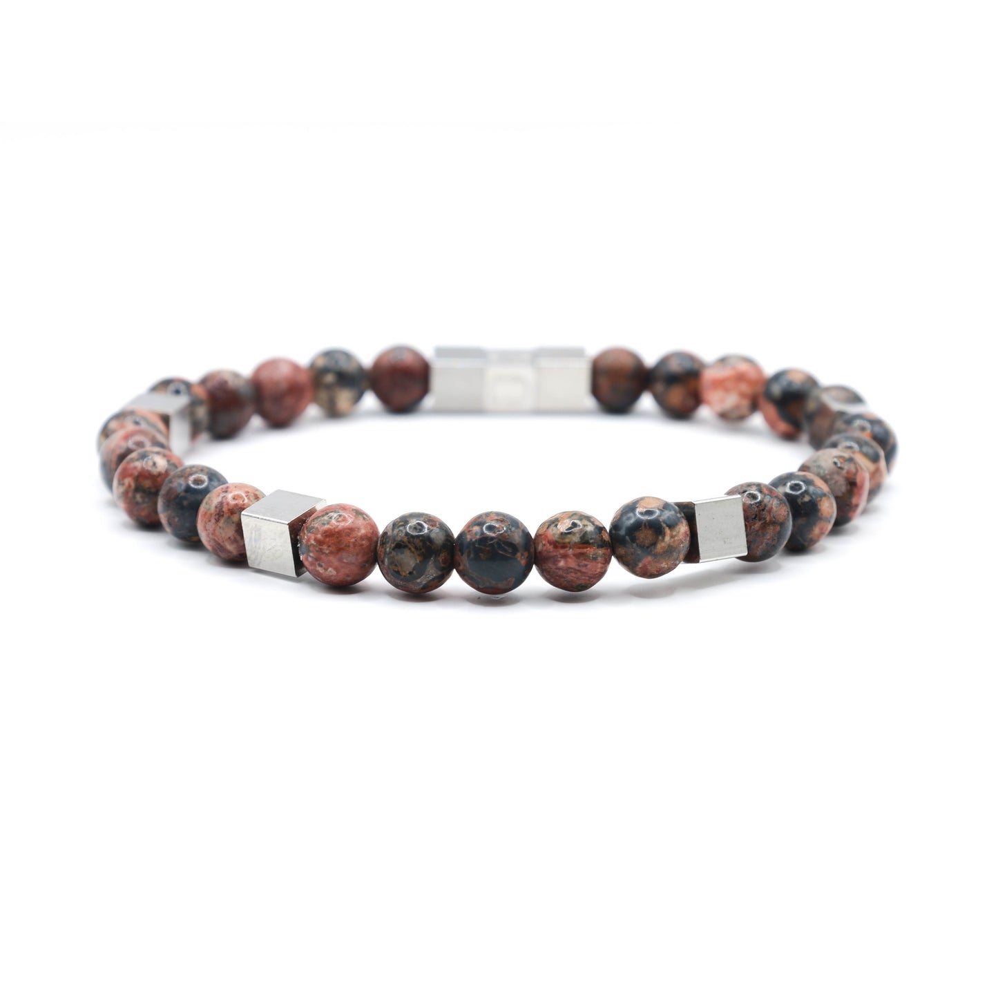Jaspis luipaard armband