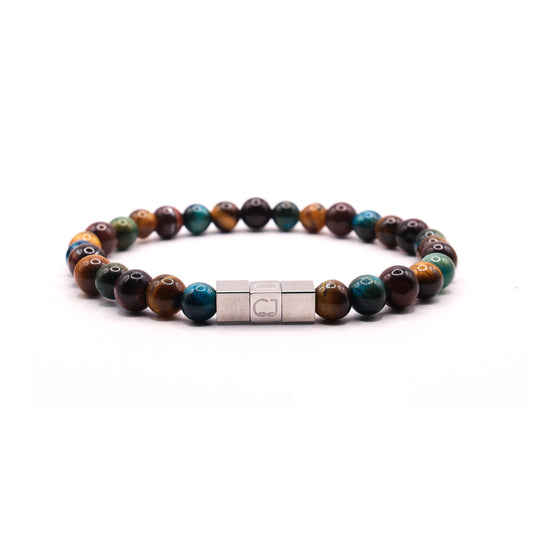 Tijgeroog multi armband