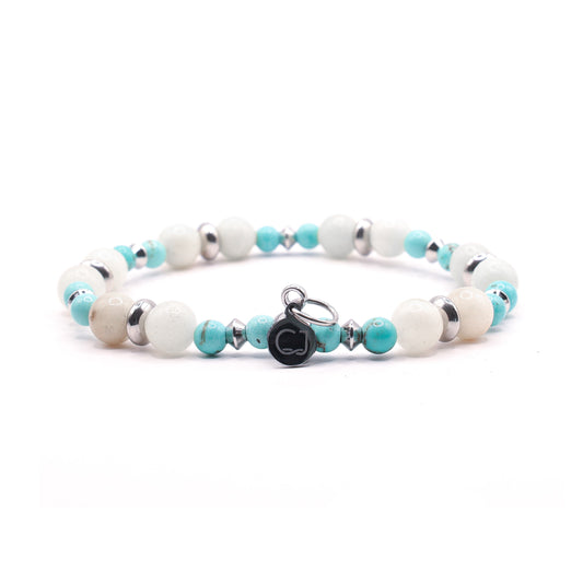 Amazoniet & Turqueniet armband