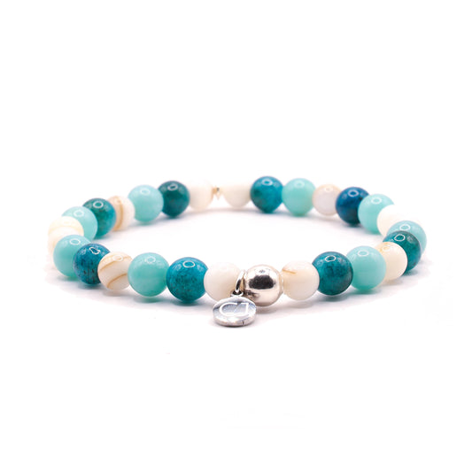 Apatiet aqua armband