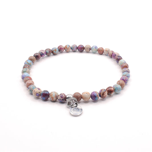 Jaspis impression armband