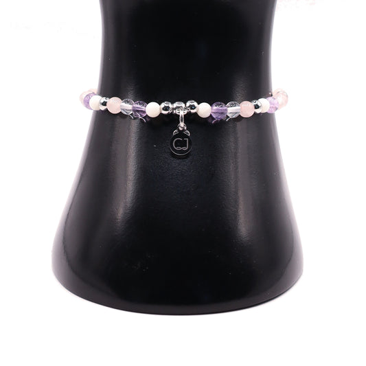 Bergkristal armband