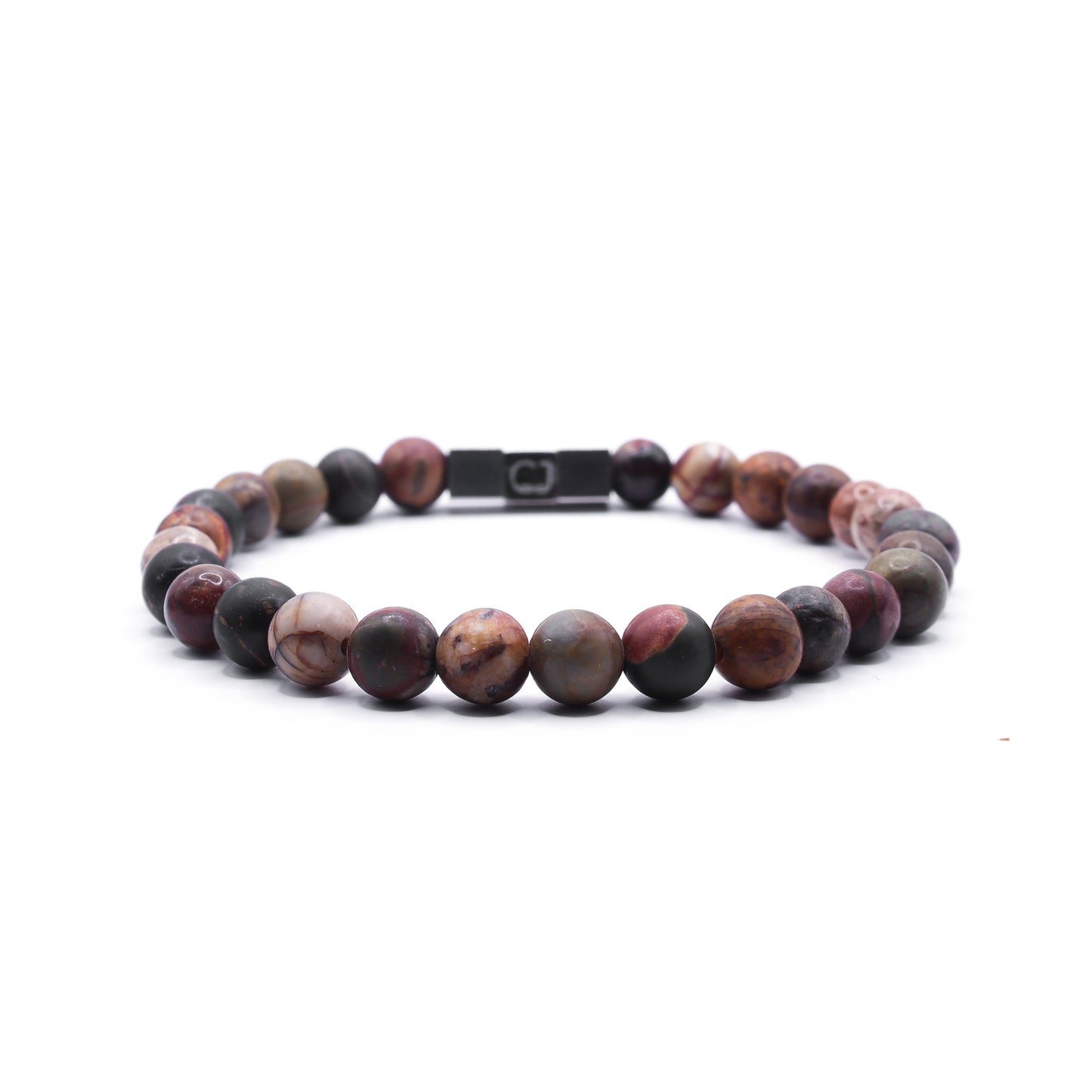 Howliet roodbruin armband